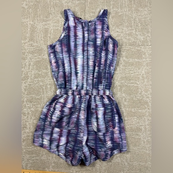 Athleta Girl On The Go Colorful Bodysuit Romber Size M 8/10 - Picture 5 of 6